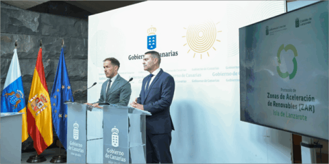 Firmado el protocolo de colaboración para el desarrollo de las zonas de aceleración renovable en Lanzarote