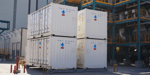 Finaliza la instalación del sistema de almacenamiento energético en baterías de sodio-azufre de Ciuden