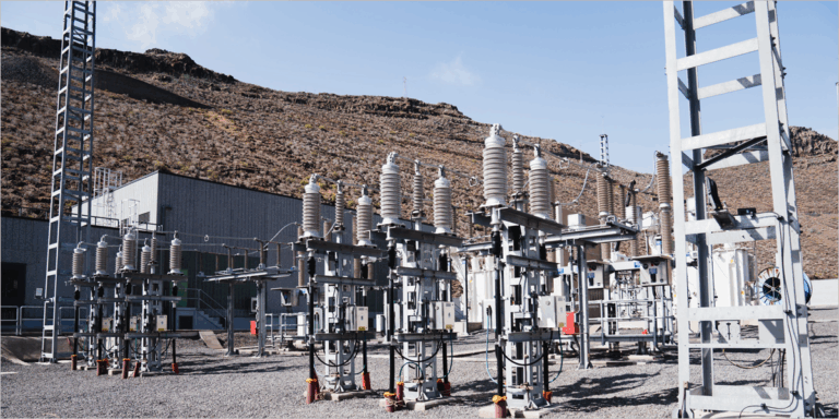 subestación eléctrica de El Palmar