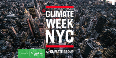 Schneider Electric muestra en la Climate Week NYC sus soluciones para un suministro eléctrico fiable