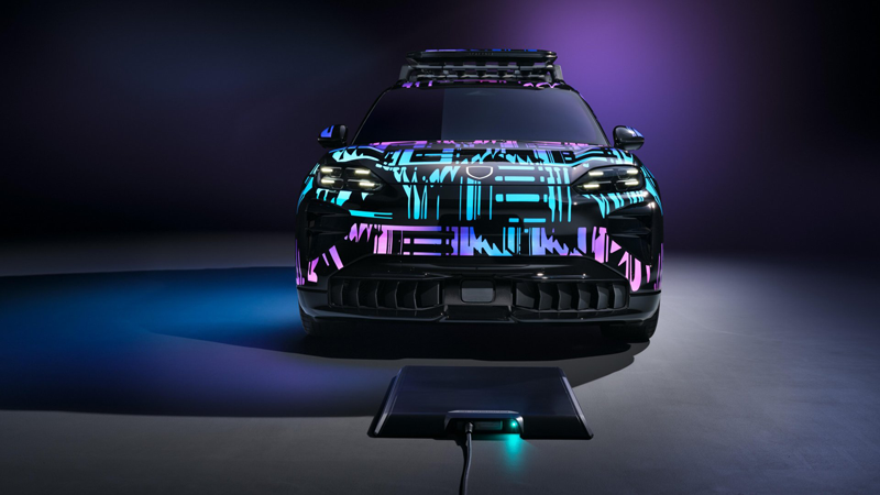 Nueva tecnología de carga inalámbrica de Porsche para los vehículos eléctricos