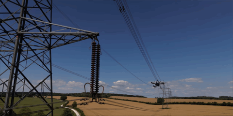 En marcha las inspecciones automatizadas con drones en la infraestructura eléctrica inglesa