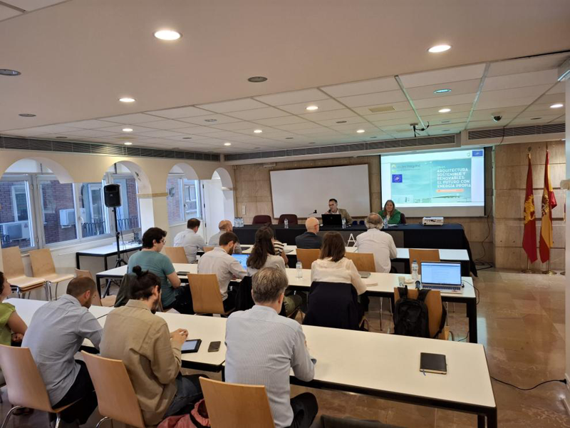 El Colegio Oficial de Aparejadores y Arquitectos Técnicos de Zaragoza acogió a finales de mayo una jornada que, organizada por la Fundación Hidrógeno Aragón, supuso el cierre del proyecto Life Zero Energy Mod.