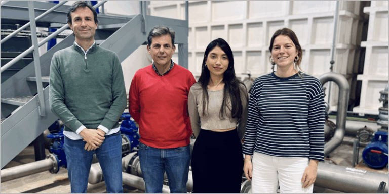 El equipo de investigación de la Universidad de Córdoba (UCO) que trabaja en el proyecto HY4RES.