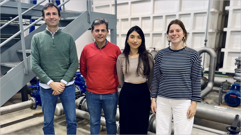 El equipo de investigación de la Universidad de Córdoba (UCO) que trabaja en el proyecto HY4RES.