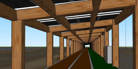 Adjudicada la instalación de marquesinas fotovoltaicas con almacenamiento en Arinaga