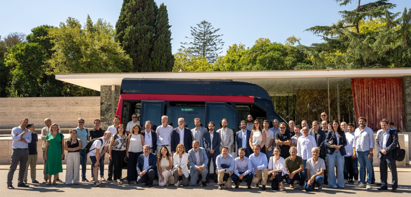 Minibus de hidrógeno.