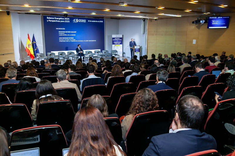 presentación del balance energético de 2024