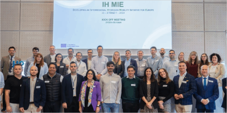 Arranca el proyecto IH-MIE para impulsar la movilidad con hidrógeno en Europa
