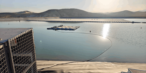 La Universidad de Jaén pone en marcha un sistema experimental para probar energía solar flotante