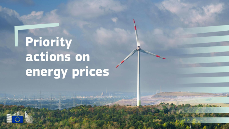 La Comisión Europea aumenta sus esfuerzos para reducir los precios de la energía con acciones específicas