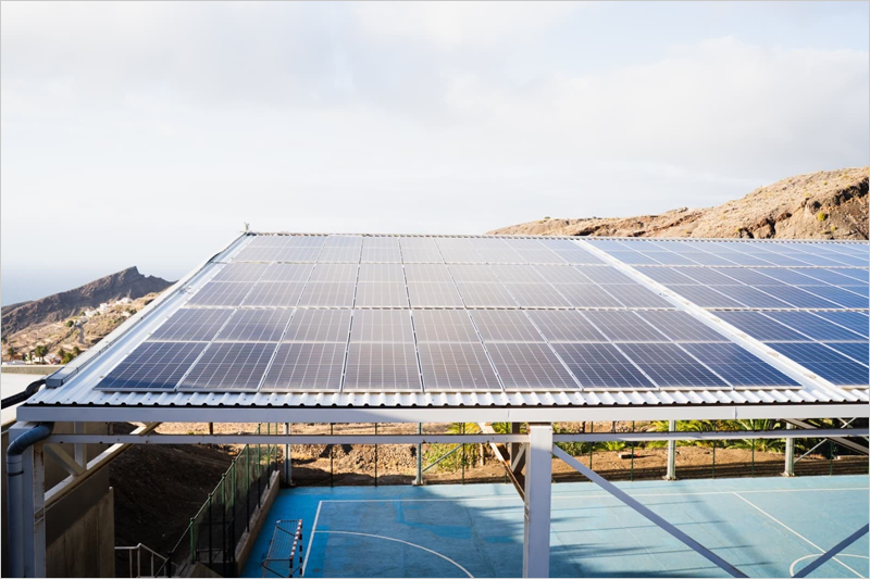En marcha la comunidad energética de Alojera tras la entrada en servicio de la central fotovoltaica con baterías