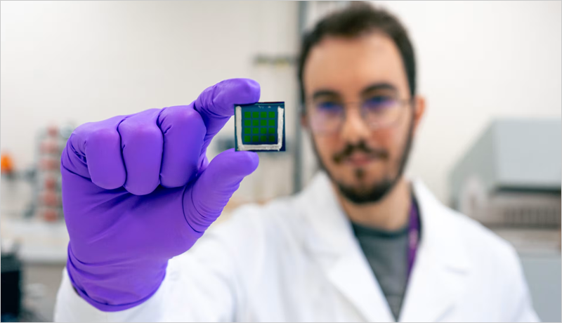 Células solares.