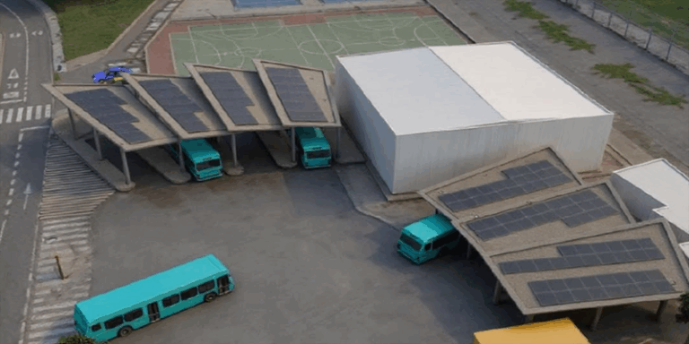 A licitación una instalación solar con sistema de almacenamiento en el intercambiador de Mogán