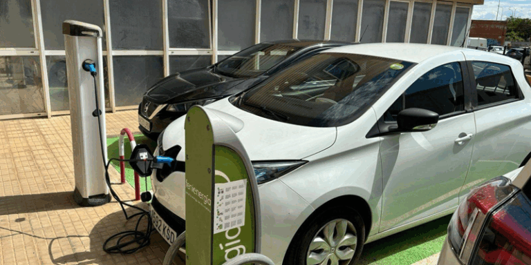 puntos de recarga públicos para vehículos eléctricos