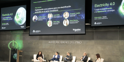 Schneider Electric y Asprima abordan los retos de la electrificación y la digitalización en edificación