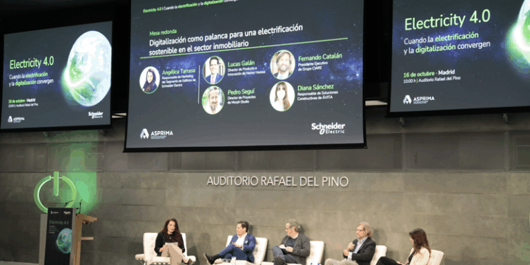 Schneider Electric y Asprima analizan los retos de la electrificación y la digitalización en edificación