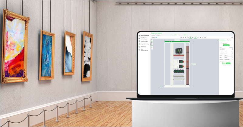 Herramienta digital EcoSet Config de Schneider Electric.