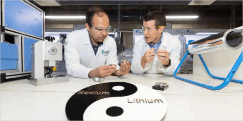 Desarrollan la primera batería de doble catión de celda completa, una innovación para vehículos eléctricos