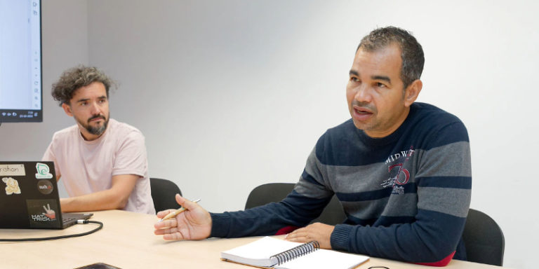 Cristina Olivares y Tony Castillo.