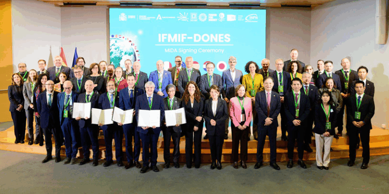 España firma con Croacia, Japón, Italia y Fusion for Energy el Acuerdo Multilateral Internacional DONES (MIDA) para desarrollar la energía de fusión en el acelerador de partículas de Escúzar (Granada)