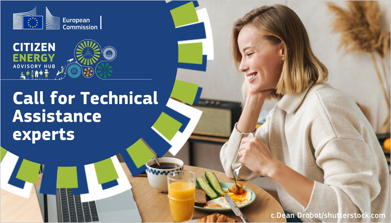 Se buscan expertos en asistencia técnica para apoyar proyectos locales de energía ciudadana