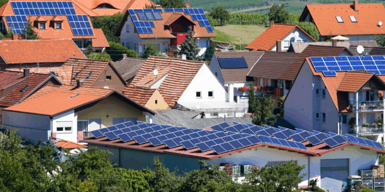 energía solar fotovoltaica en tejados