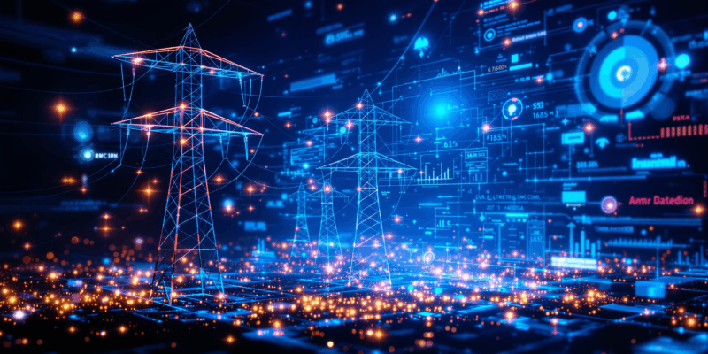 red eléctrica inteligente