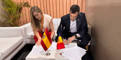 Firmado un convenio para la nueva interconexión eléctrica entre Andorra y España