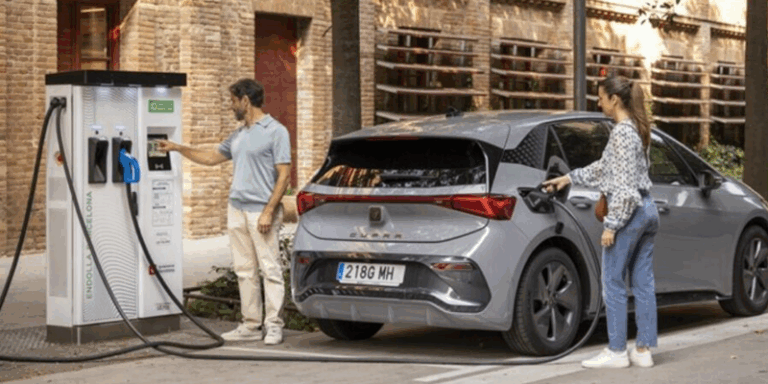 recarga pública de Barcelona