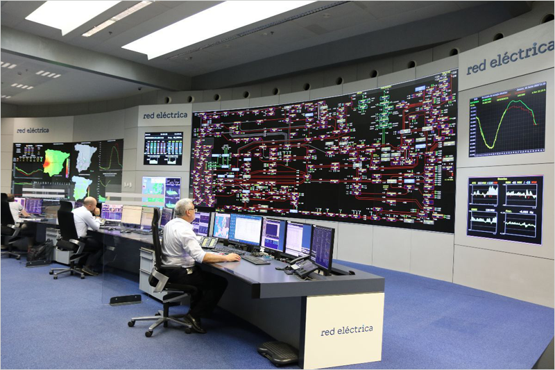 operadores de Red Eléctrica