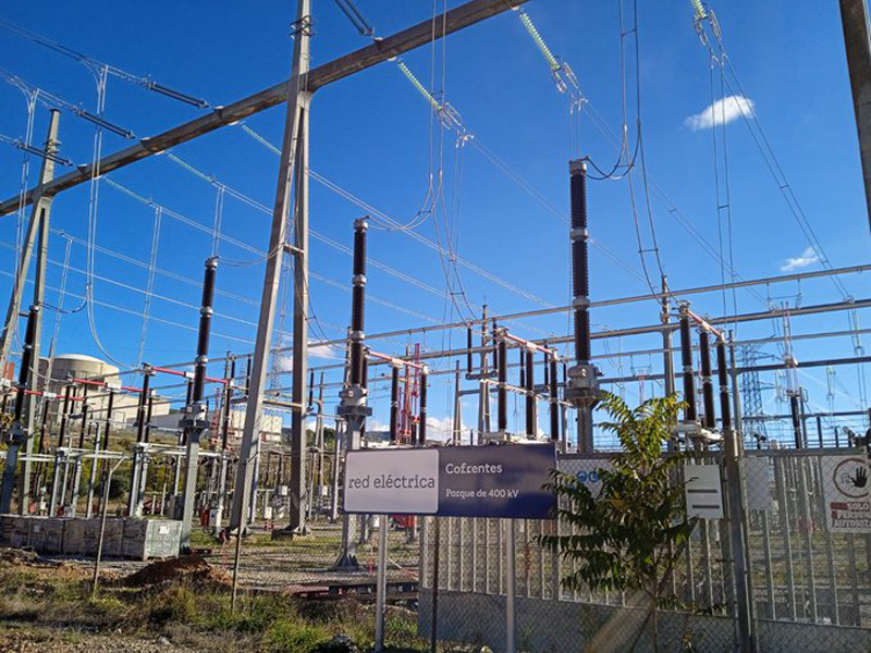 Ampliada la subestación de Cofrentes en la provincia de Valencia