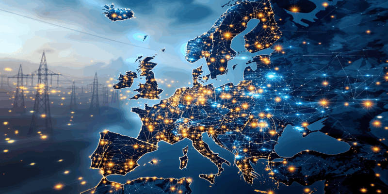 infraestructura eléctrica en Europa