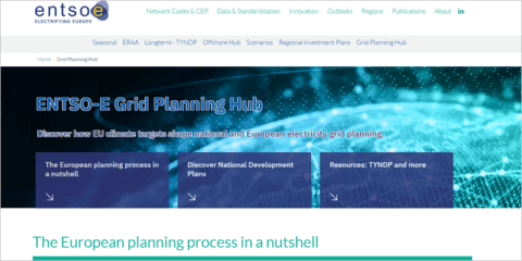 El Centro de Planificación de la Red Eléctrica de ENTSO-E contribuye a la planificación energética europea