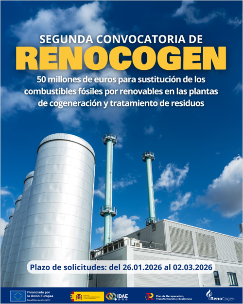 Ayudas para la producción de energía eléctrica y térmica con renovables dotadas con 50 millones de euros 