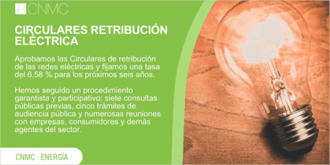 Aprobada la nueva retribución de las redes eléctricas y los precios de los peajes de transporte y distribución 