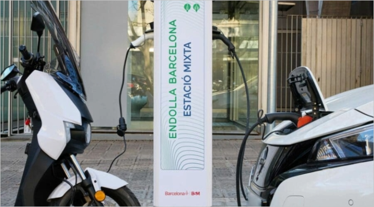 estaciones de recarga