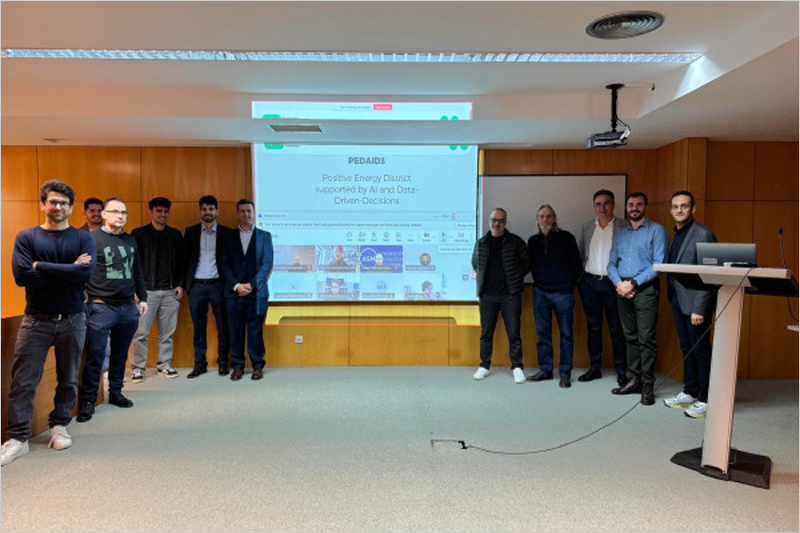 Optimización de los distritos de energía positivos con algoritmos de IA a través del proyecto Pedaid3