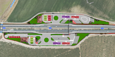 España avanza en el desarrollo de áreas de servicio con recarga ultrarrápida para vehículos eléctricos