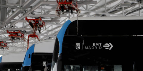EMT Madrid instalará pantógrafos para modernizar su centro de operaciones de Sanchinarro