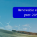 La Comisión Europea consulta para definir el marco legislativo para la energía renovable tras 2030