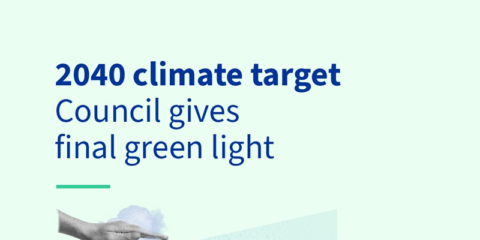 El Consejo Europeo aprueba el nuevo objetivo climático para 2040 de reducir un 90% las emisiones GEI