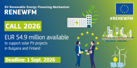 Convocatoria de 54,9 millones para apoyar proyectos de energía solar fotovoltaica en Bulgaria y Finlandia