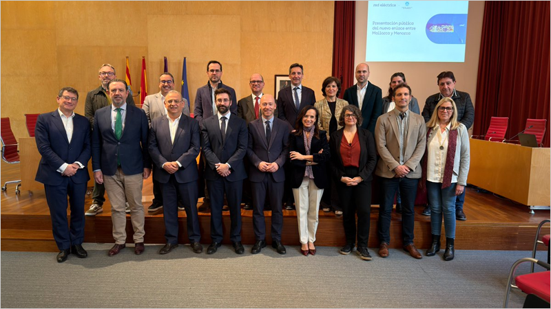 El nuevo enlace eléctrico entre Mallorca y Menorca avanza para reforzar la seguridad y calidad del suministro