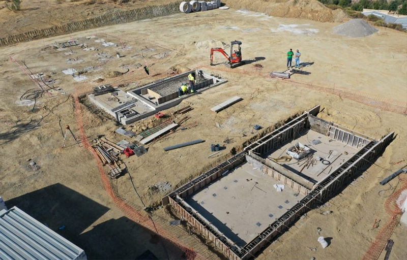 Inicio de la construcción de la subestación en Cádiar por Cuerva.