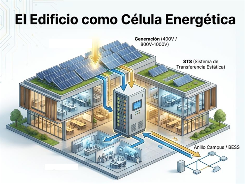 La UMA cubrirá su demanda eléctrica con autoconsumo fotovoltaico y baterías de 30 MWh