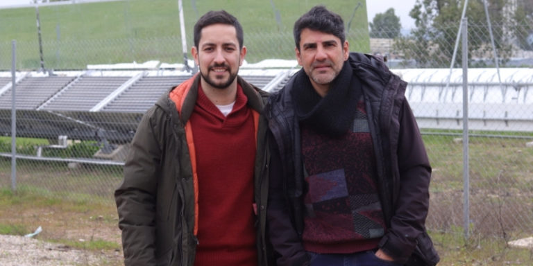 los investigadores Juan Antonio Bellido y Javier Estévez