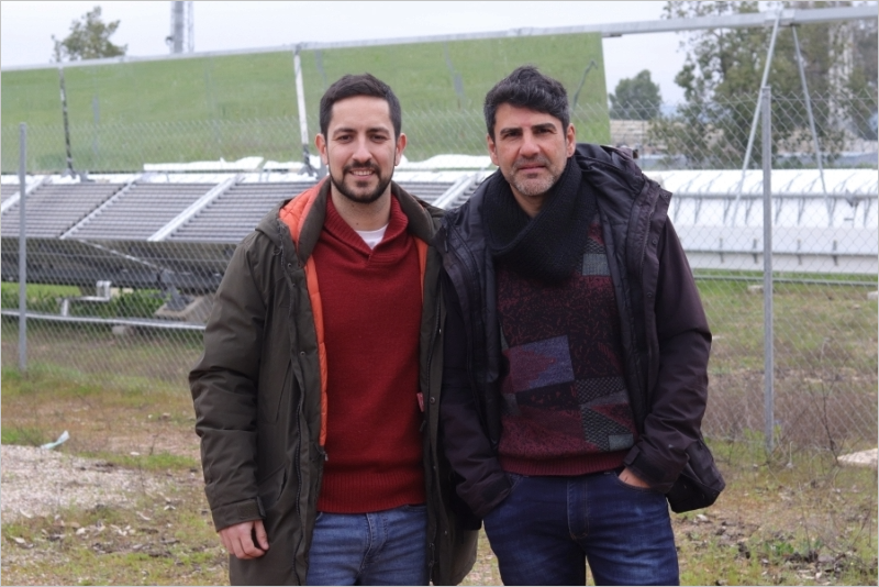 los investigadores Juan Antonio Bellido y Javier Estévez