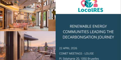 El proyecto LocalRES presentará sus resultados y analizará el papel de las comunidades energéticas