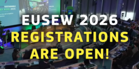 Abierto el plazo de inscripción para la Semana Europea de la Energía Sostenible 2026